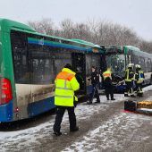 Verkehr kam ins Rutschen