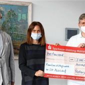 Rotary spendet 3000 Euro für Kinder im Landkreis