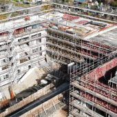 Der Schulbau in Rott ist im obersten Stockwerk angekommen