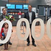 200000. Besucher bereits zum sechsten Mal in der Saurier-Ausstellung