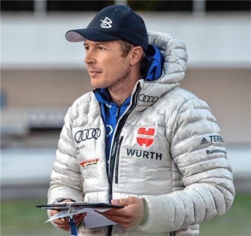 Andreas Birnbacher macht die Arbeit mit dem Biathlon-Nachwuchs viel Spaß. Foto ERNST WUKITS