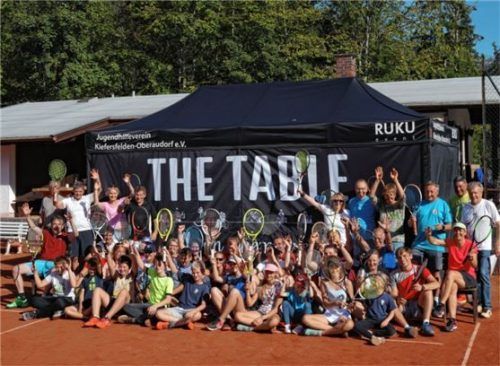 Das Schleiferlturnier des Tennisclubs Oberaudorf war ein schöner Abschluss für diese Tennissaison. Fotos seebacher
