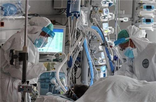 Die Covid-Intensivstation im Romed-Klinikum.