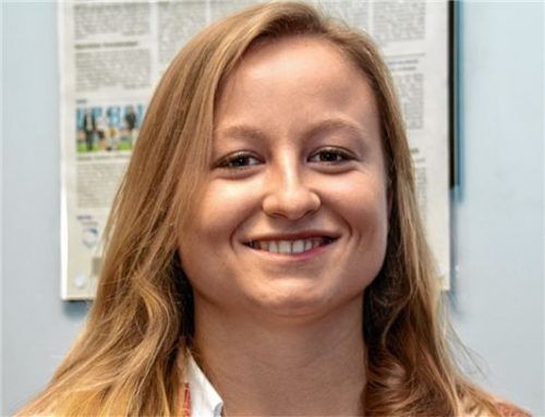 Die Studentin Michelle Blabst hat neue Ideen für das Bahnbetriebswerk entwickelt. Foto Kirschner