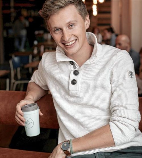 Florian Pachaly kommt aus Rosenheim und ist einer der Gründer von „Recup“. Foto recup