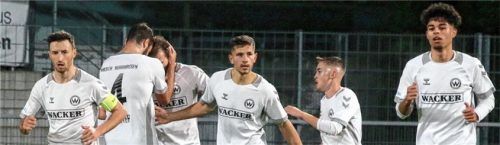 Gibt es für die Wacker-Kicker nach zwei Pleiten heute mal wieder was zum Feiern? Foto Michael Buchholz