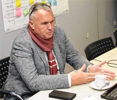 „Handel ist Wandel“, findet Rainer Pastätter, der neue Vorsitzende des Rosenheimer City-Managements. Foto Sautter