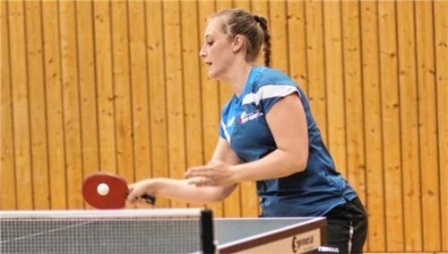 Jaqueline Weidinger war mit einem Erfolg im Doppel sowie zwei Einzelsiegen maßgeblich an Feldkirchens Auswärtssieg beteiligt. Foto Gerhard Erlich