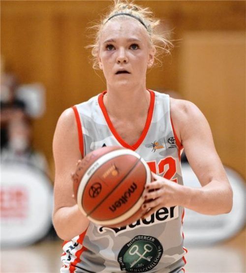 Laura Hebecker steuerte 14 Punkte zum Wasserburger Auswärtserfolg in Düsseldorf bei.Foto Gabi Hörndl