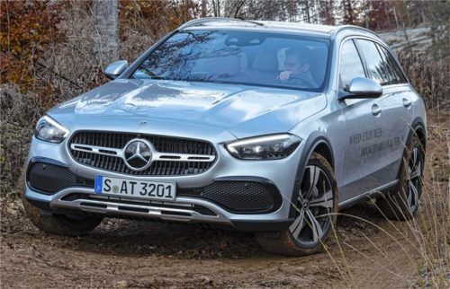 Mercedes-Benz C 220 d All Terrain ist auch für Fahrten abseits befestigter Straßen geeignet. Foto  Autoren-Union Mobilität/Daimler