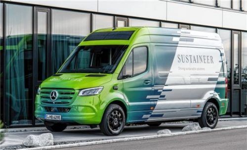 Mercedes-Benz Sustaineer soll ein Nachhaltigkeitspionier werden. AUM/Daimler