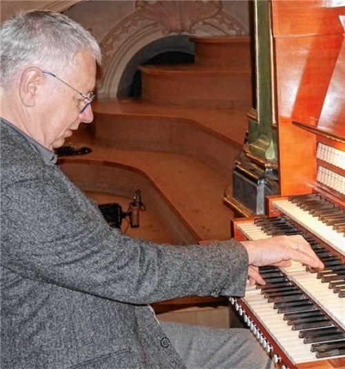 Prächtig, majestätisch, wild und versöhnlich war das Spiel von Professor Wolfgang Seifen .Foto Kirchner