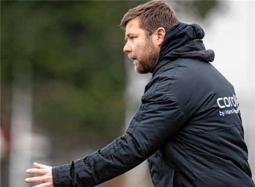Sechziger-Trainer Florian Heller war mit der Leistung seiner Mannschaft in Nürnberg zufrieden und hofft, diese auch im Nachholspiel gegen den Aufsteiger aus Pipinsried abrufen zu können. Foto Sport-/Pressefoto Wolfgang Zink