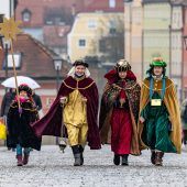 Die Sternsinger sind ausgesandt