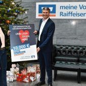 Die meine Volksbank Raiffeisenbank eG spendet mit Herz
