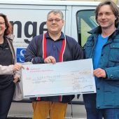 10000 Euro  für die Tafel