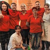 Nahkauf-Team mit 1111 Euro dabei