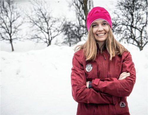 Antonia Niedermaier aus Bruckmühl gehört zur deutschen Nationalmannschaft im Skibergsteigen.Foto re
