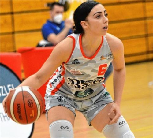 Aufbauspielerin Levke Brodersen gastiert mit dem TSV Wasserburg in Osnabrück. Foto Gabi Hörndl