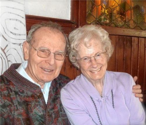 August-Wilhelm und Ursula Gößler sind seit 65 Jahren miteinander verheiratet. Foto privat