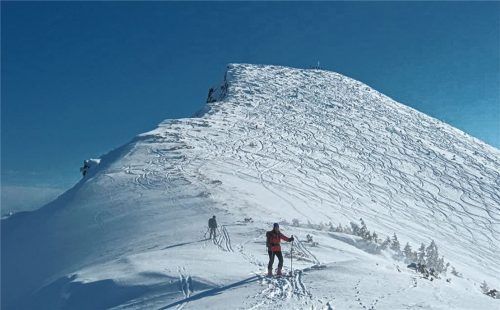 Beliebtes Ziel: Der Geigelstein findet bei Ausflüglern großes Interesse. Foto red