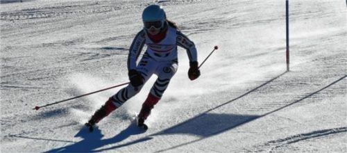 Das erste FIS-Jahr ist immer ein Lernjahr und Lilli Schrittenlochner vom TSV Marquartstein belegte beim Riesenslalom am Götschen den 40. Rang.Foto Helmuth Wegscheider