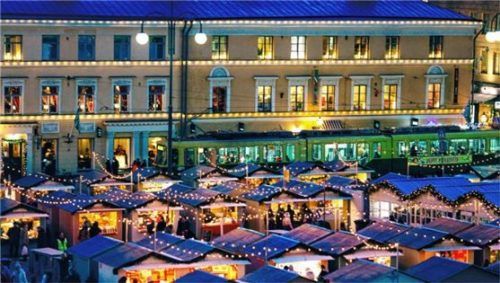 Der Weihnachtsmarkt in Helsinki ist der älteste des Landes. Foto Jussi Helsten/Helsinki Marketing