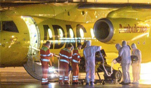 Fliegender Wechsel: Aus Bayern, Thüringen und Sachsen wurden bereits Patienten nach dem „Kleeblatt“-Konzept verlegt. Foto dpa