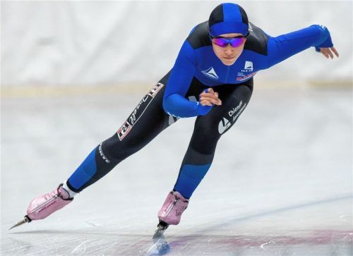 Isabel Kraus gewann in Chemnitz drei deutsche Meistertitel. Foto Ernst Wukits