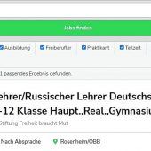 Mysteriöse Stellenanzeige