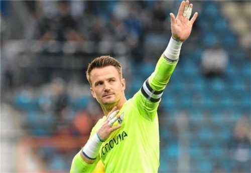 Auch in dieser Saison Bundesliga-Keeper: Manuel Riemann vom VfL Bochum.Foto dpa/Thissen
