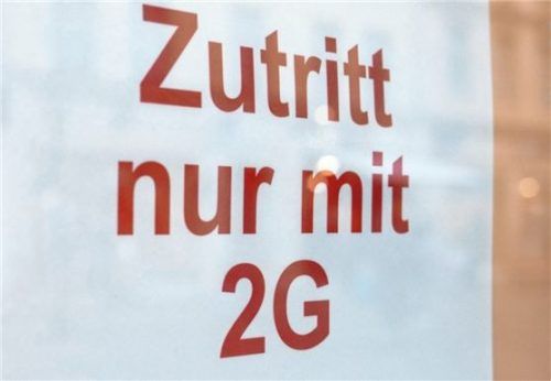 Nur noch Geimpfte und Genesene sollen ab kommenden Mittwoch Geschäfte jenseits der Supermärkte betreten dürfen. Foto  dpa