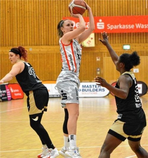 Sarah Mortensen und der TSV Wasserburg haben im Pokal eine schwere Aufgabe vor sich. Foto Gabi Hörndl