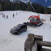 Navi lenkt Autofahrerin auf Skipiste