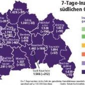 Erstmals Inzidenz über 1000 in Bayern