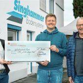 Bodensysteme Singhammer zeigt Herz für Kinder