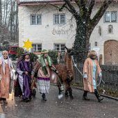 Drei Heilige Könige und ein Lama namens Ciccio