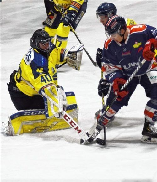 Christoph Lode im Tor konnte sich über mangelnde Arbeit nicht beklagen. Fotos Paolo del Grosso