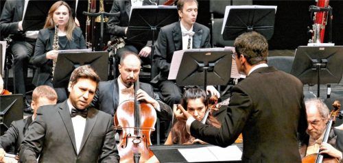 Domen Križaj sang die „Lieder eines fahrenden Gesellen“ von Gustav Mahler.Foto janka