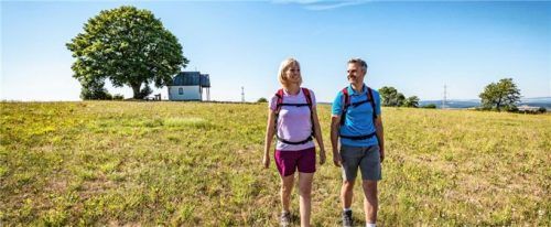 Ein Weg von Weiden in der Oberpfalz zum Goldsteig führt über den Dreifaltigkeitsberg. Foto djd/Touristikinformation Weiden/Thomas Kujat