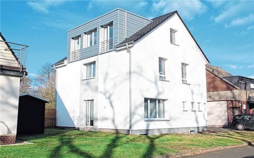 Mehr Wohnraum: ein modernisiertes Mehrparteienhaus. Foto Nicole Terschüren/bhw