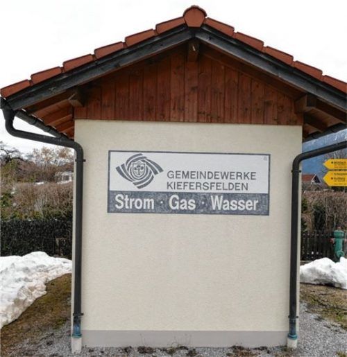 Strom, Gas und Wasser: Kiefersfelden investiert vor allem in das Nieder- und Mittelspannungsnetz und lässt neue Leerrohre verlegen. Foto HKO