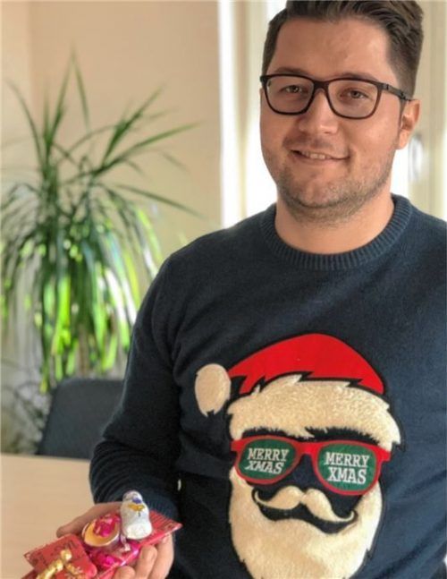 Viel zu tun: Bürgermeister Johannes Thusbaß Foto re