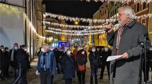 Zweiter Bürgermeister Werner Gartner sprach am vergangenen Montag bei der Versammlung auf Einladung der Jusos.Foto Rieger