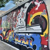 Bunte Botschaft in Bangkok