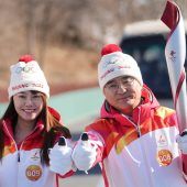 Fackellauf in Peking offiziell gestartet