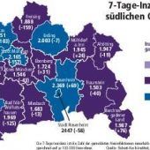 Die Inzidenzen steigen weiter