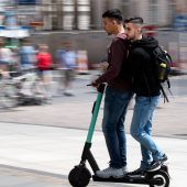 Unfallträchtiger Roller-Spaß