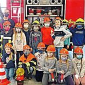 Besuch bei der Feuerwehr in Waldhausen