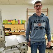 Modell für ein neues Ortsschild